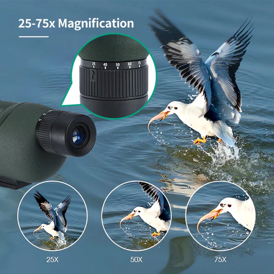 25-75x60 Zoom Spotting Scope