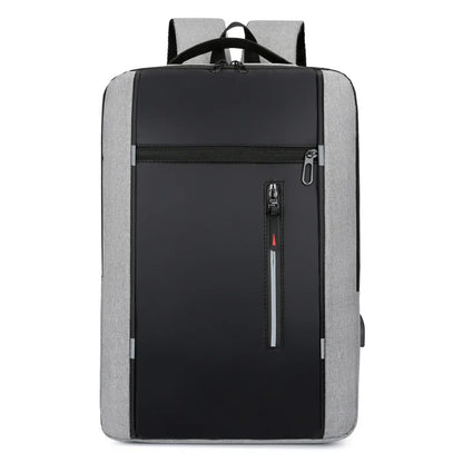 Waterproof Business Laptop Backpack with USB Charging Port