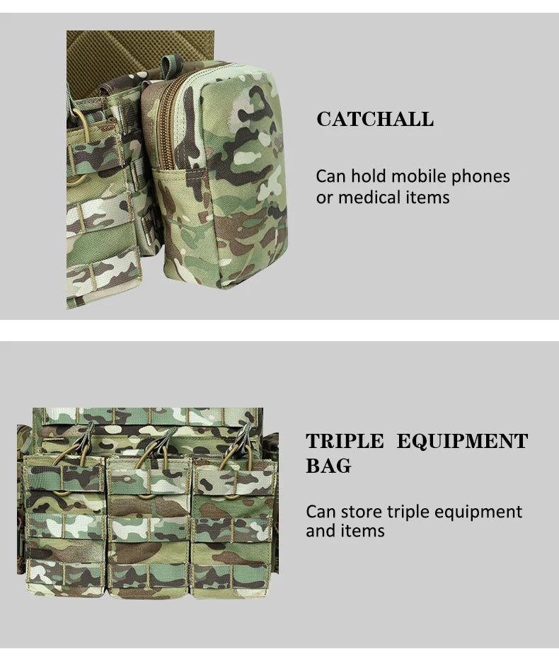 Full Camo Plate Carrier
