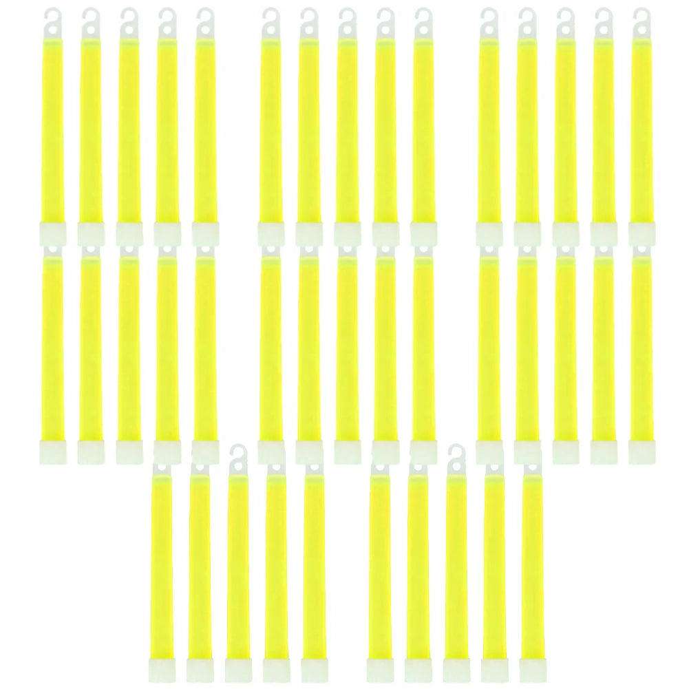 50-5pcs 6 Inch Survival Glow Light Sticks