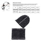 Mens Beanie Hat 2pcs Ski Cap and Scarf Winter Warm Woolly Hats