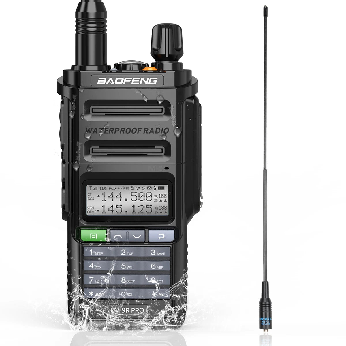 Baofeng UV-9R Pro Walkie Talkie