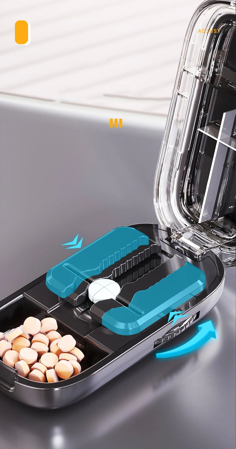 Quartering Pill Cutter Storage Box