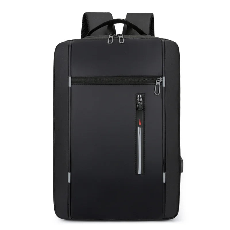 Waterproof Business Laptop Backpack with USB Charging Port