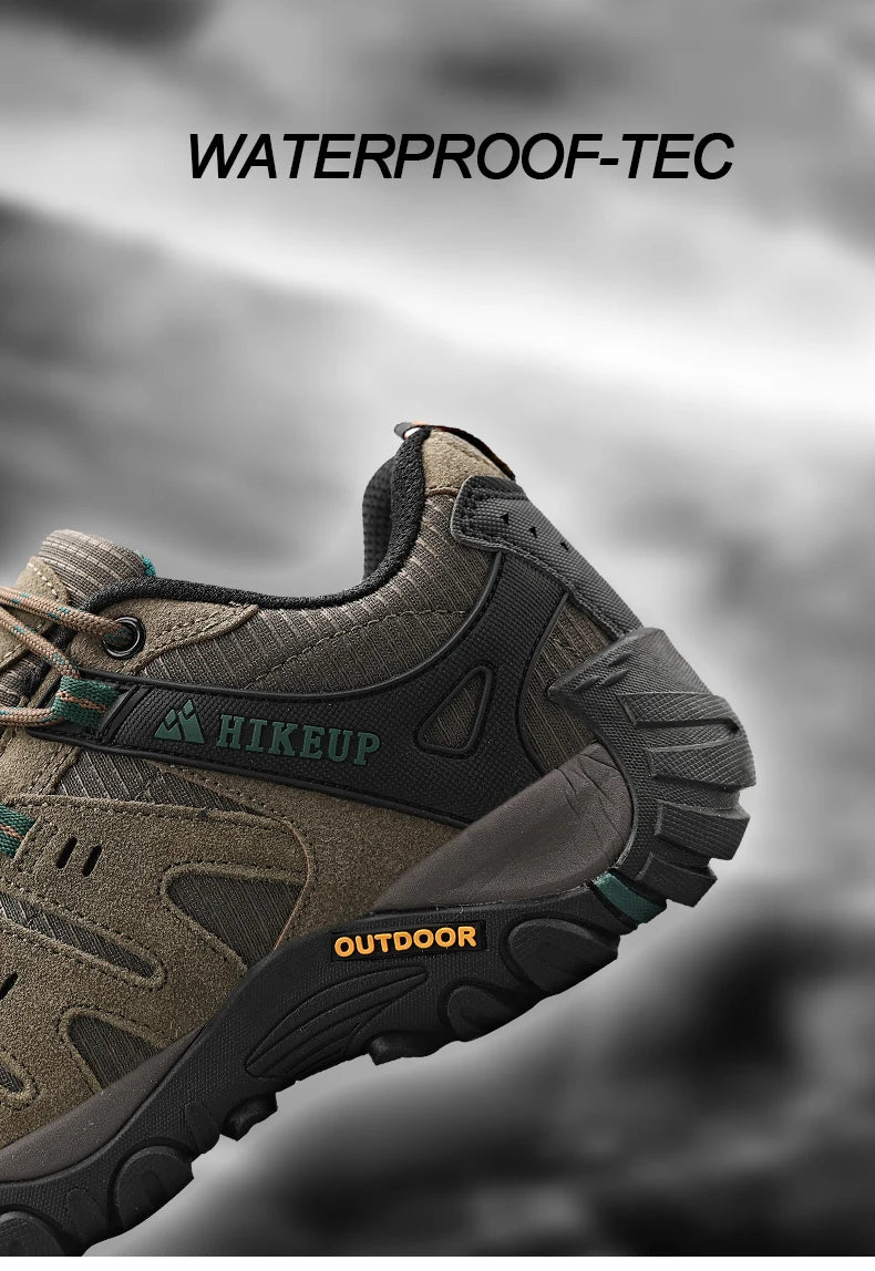HIKEUP Men's Outdoor Trekking Hiking Shoes