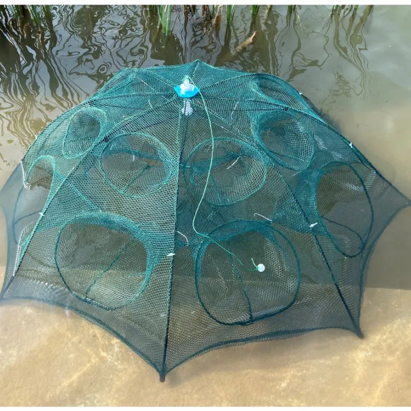 Portable Foldable Fishing Net Shrimp Trap
