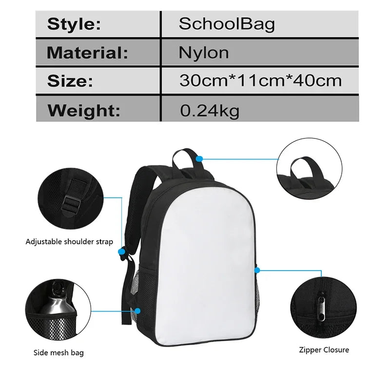 Sprunki Incredibox School Backpack – Stylish Student Bag & Christmas Gift