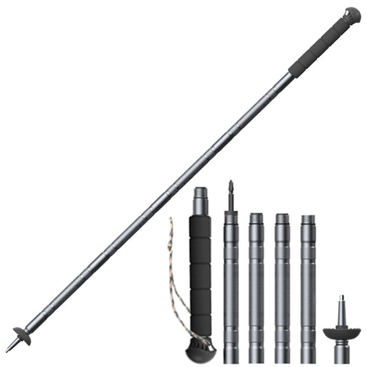 Trekking Pole Multifunctional Aluminum Walking Sticks