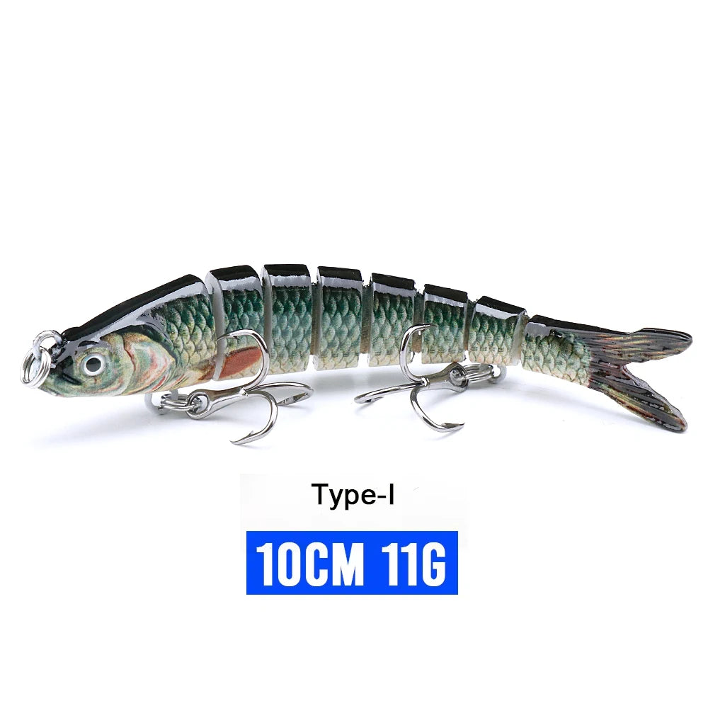 VTAVTA Sinking Jointed Crankbait 8-Segment Swimbait
