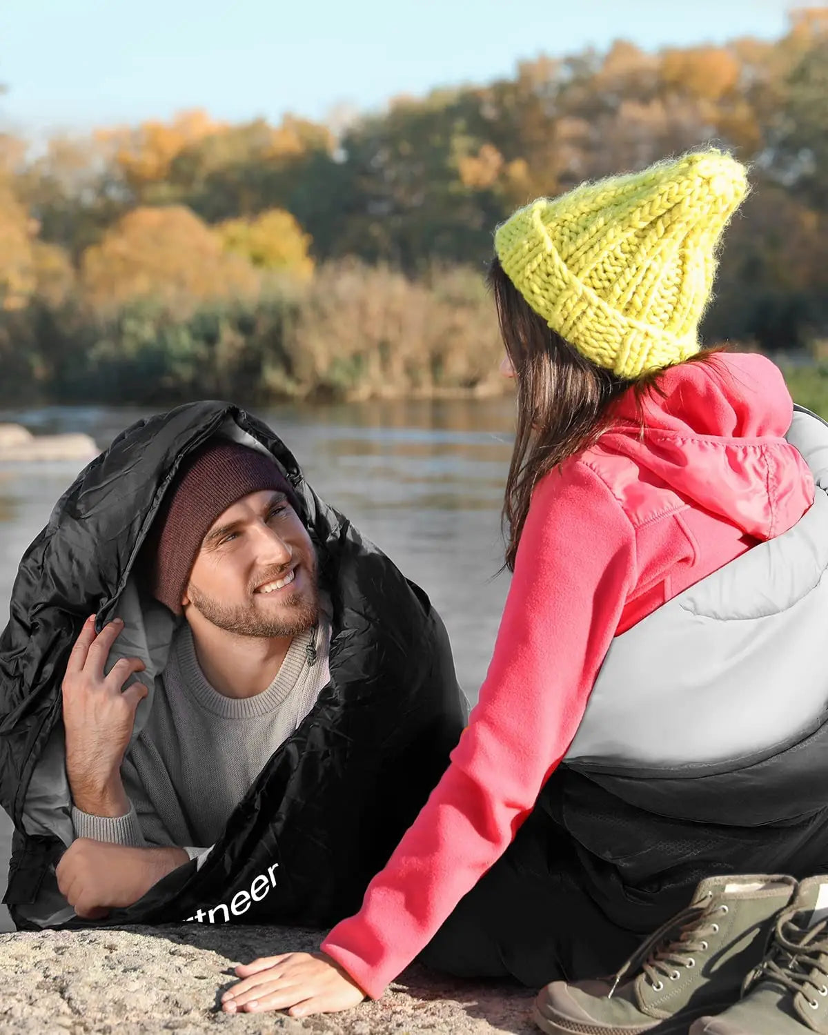 Sportneer 3-4 Season Lightweight Waterproof Sleeping Bag