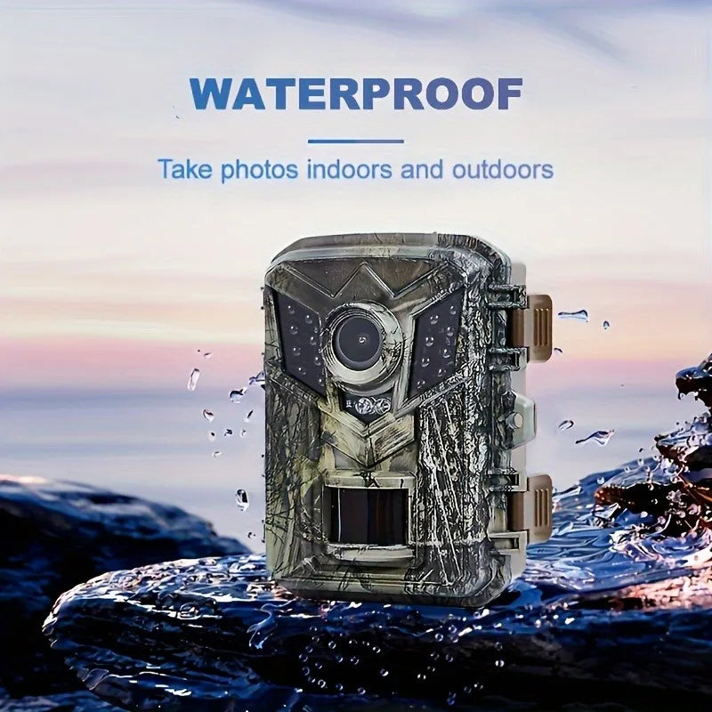 Mini HD Trail Camera - Night Vision & Waterproof