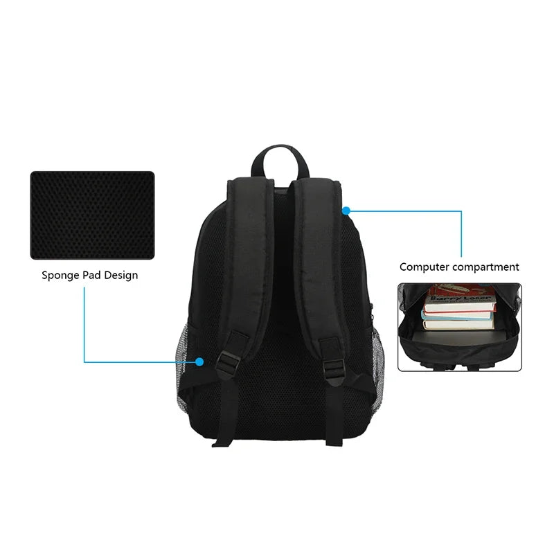 Sprunki Incredibox School Backpack – Stylish Student Bag & Christmas Gift