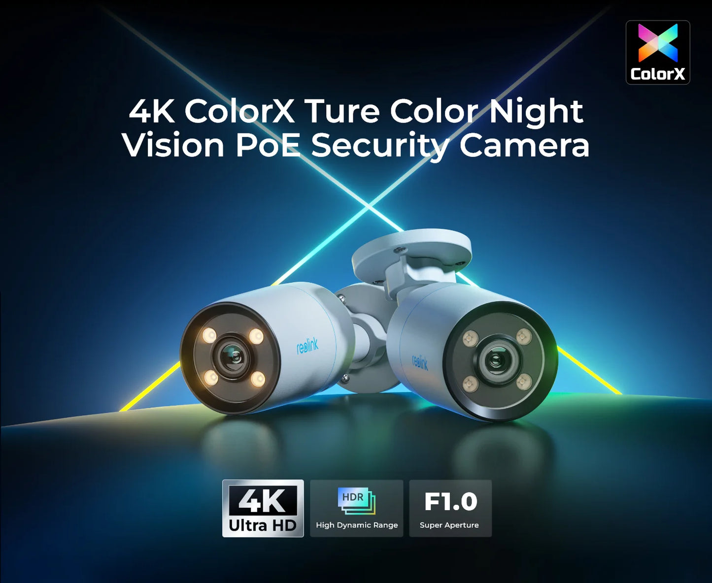 Reolink ColorX 4K PoE Outdoor Camera
