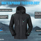 GOLDEN CAMEL Men's Waterproof Softshell Jacket Lightweight Single Hooded Jacket