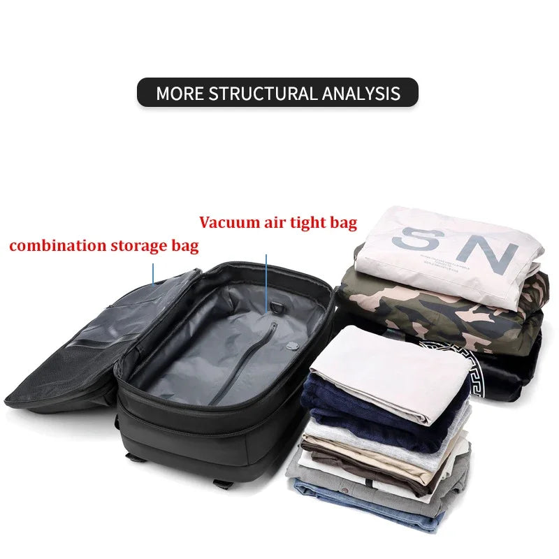 17-Inch Laptop Travel & Business Backpack with Vacuum Compression