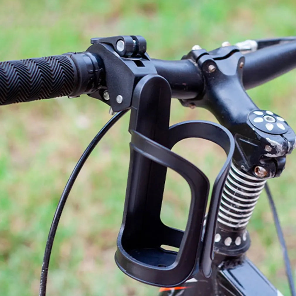 Multifunctional Bicycle & Stroller Water Bottle Holder – Handlebar Mount Cage