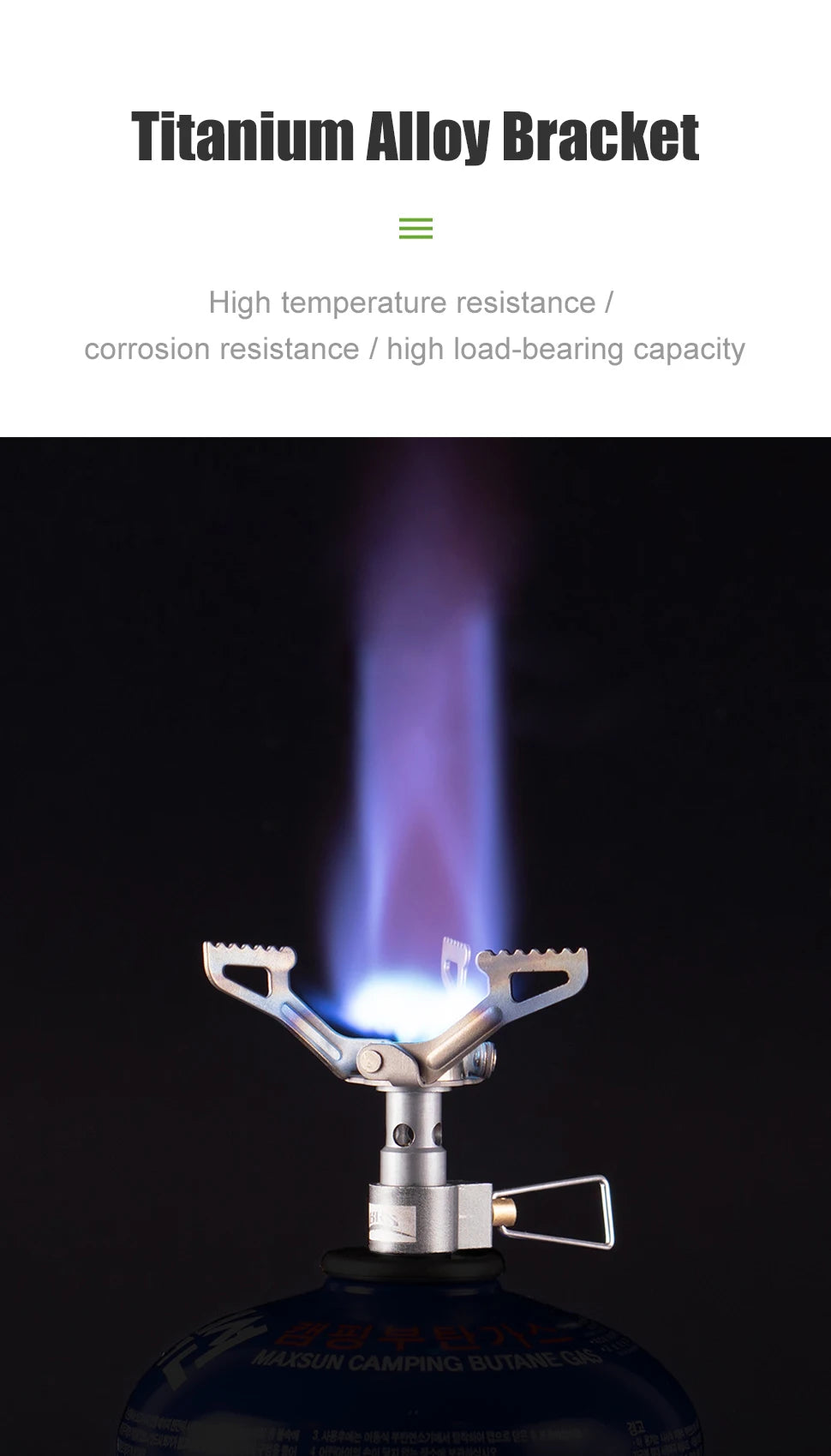 BRS Outdoor Gas Stove Mini Camping Gas Burner BRS-3000T
