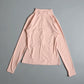 Yoga Wear Ladies Coat Round High Elastic Loose Exercise Yoga Long Sleeve