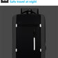 Waterproof Business Laptop Backpack with USB Charging Port