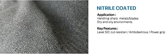 1/3 Pair Level 5 Cut-Resistant Gloves: