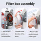 6200 Dust Gas Mask with Anti-Fog Safety Goggles