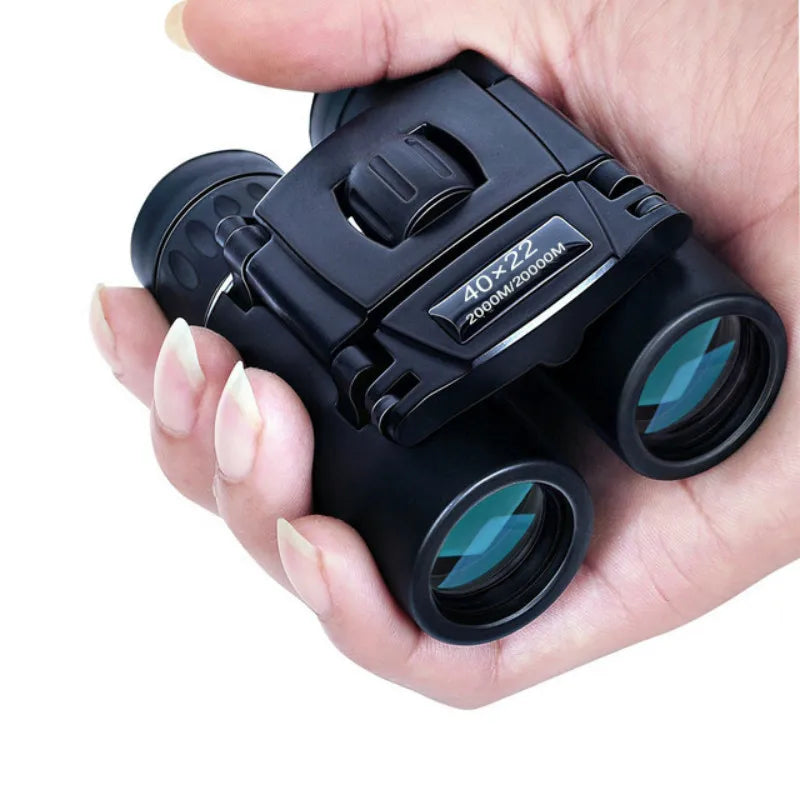 40x22 HD Powerful Folding Mini Binoculars