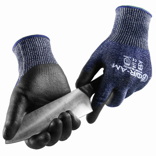 1/3 Pair Level 5 Cut-Resistant Gloves: