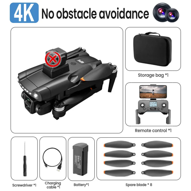 Xiaomi V198GPS Drone ESC 8K Professional HD Camera Drone