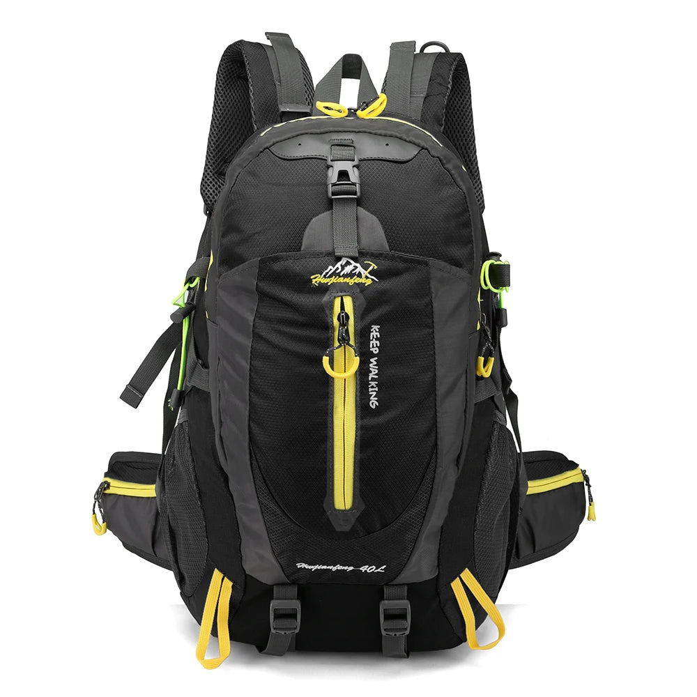 40L Water-Resistant Travel Backpack – Hiking, Camping, and Trekking Daypack for Men & Women