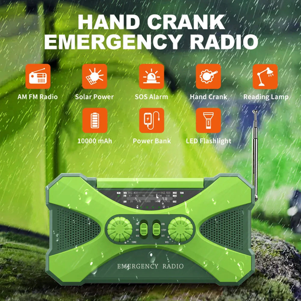 Hot 10000mAh Emergency Radio