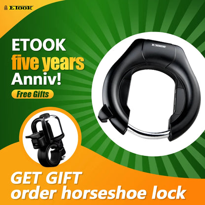 ETOOK Bike Horseshoe Lock