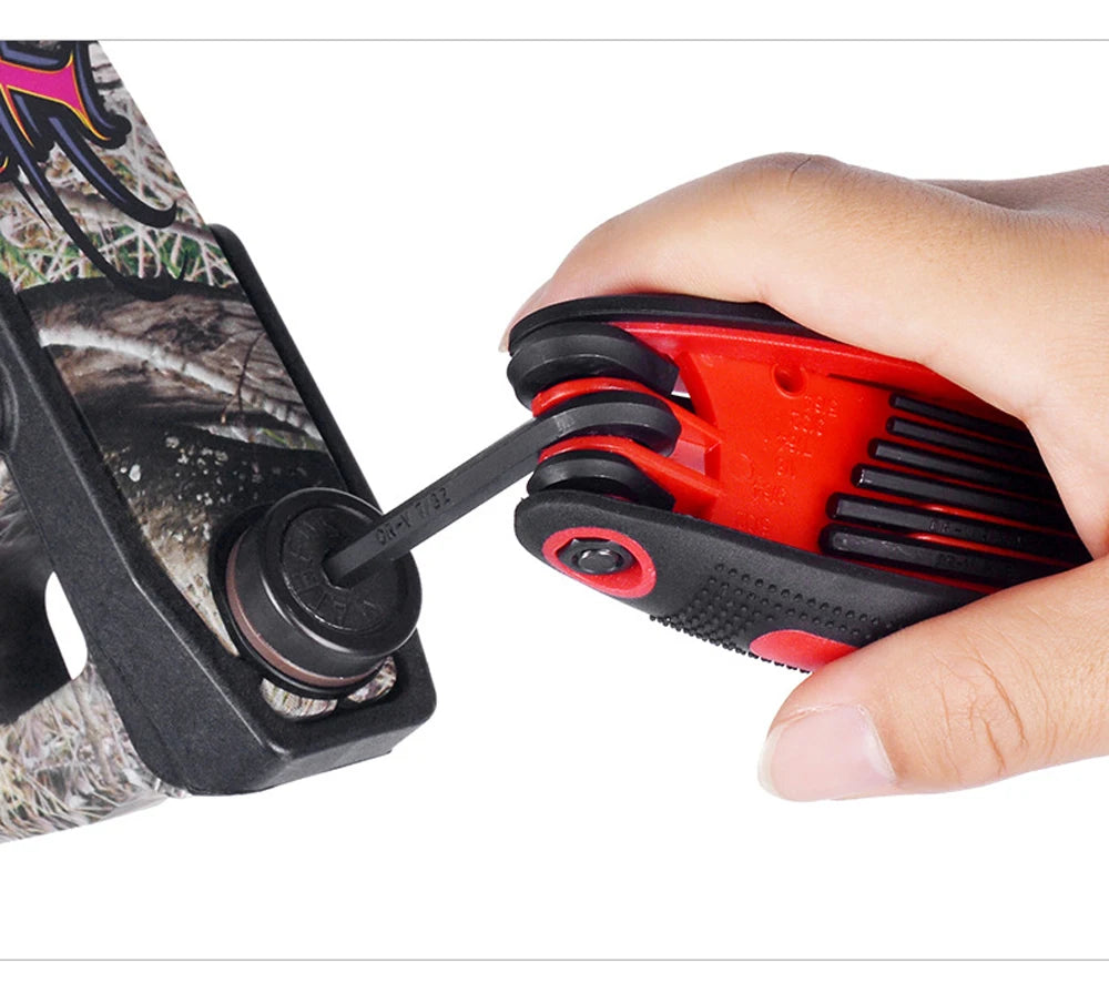 Archery Allen Wrench Tool 9 in 1 Universal Multi Wrench