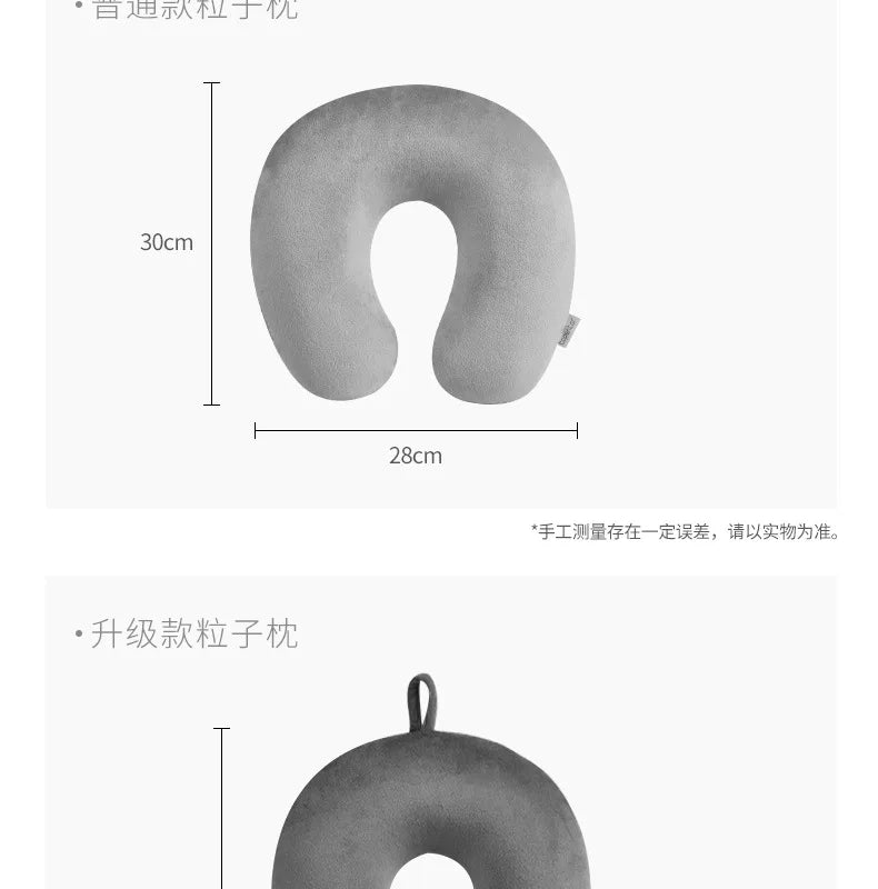 Car Neck Pillow – 1PC Soft Travel Pillow with Foam Particles