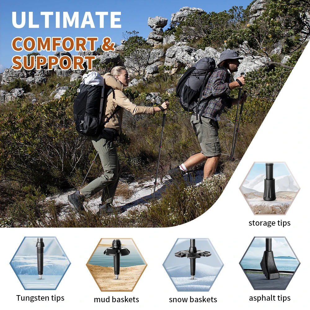 Naturehike Trekking Poles (2pcs) Walking Stick