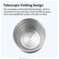 Portable Stainless Steel Telescopic Camping Cup