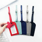 Custom Initials Luggage Tag – PU Travel Accessory