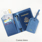 Custom Initials Luggage Tag – PU Travel Accessory
