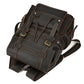 Newsbirds Men's Retro Leather Backpack – Luxury Travel & School Bag