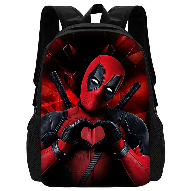 Superhero Kids' School Backpack Set (3PCS)