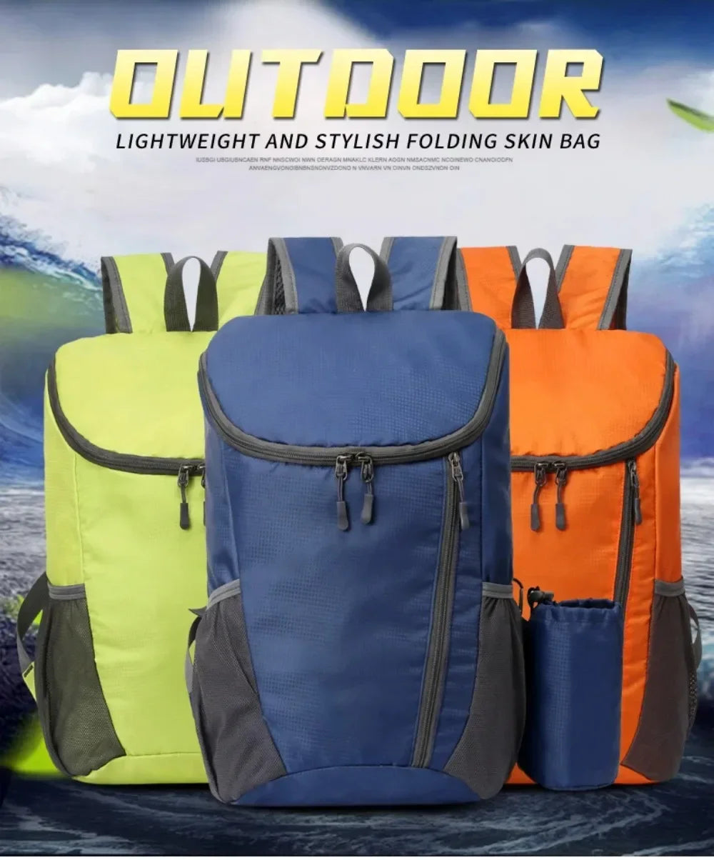 20L Ultralight Foldable Backpack – Portable Hiking & Travel Daypack