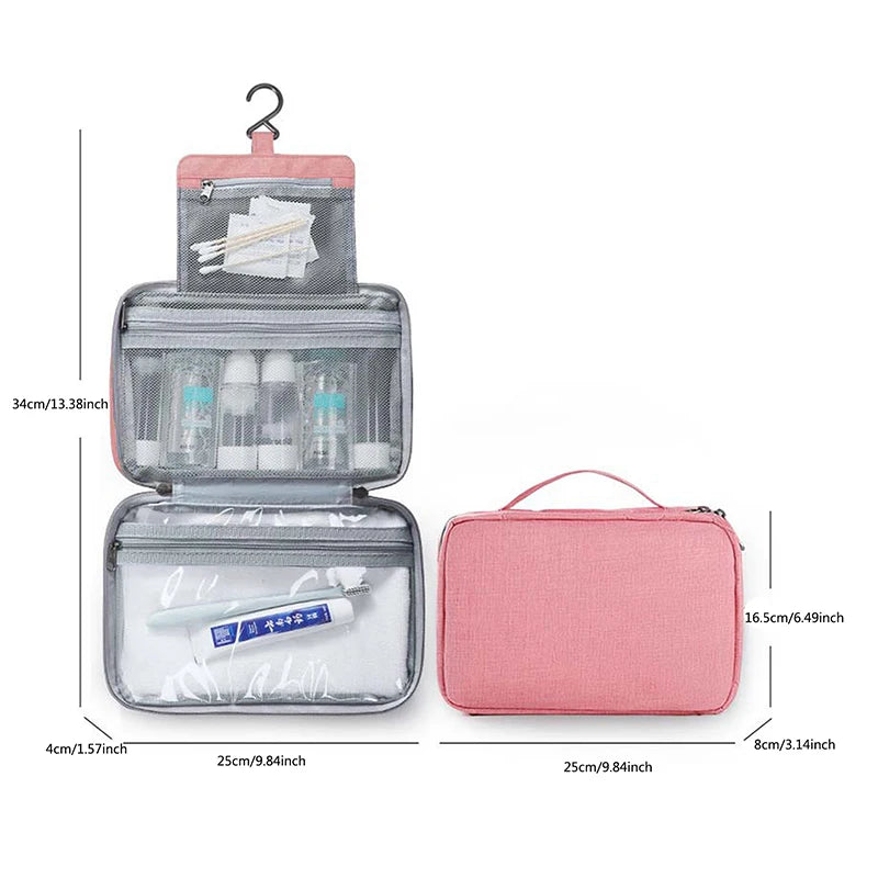 Travel Waterproof Hanging Toiletry Bag