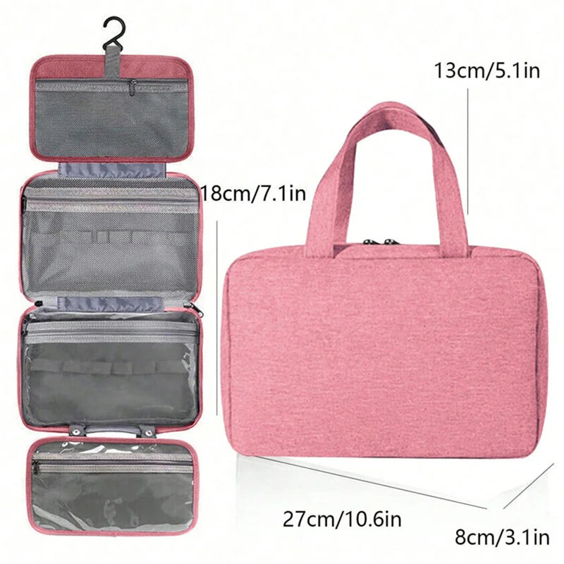 Travel Waterproof Hanging Toiletry Bag