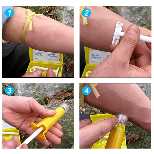 Outdoor Venom Extractor Pump - First Aid Survival Tool