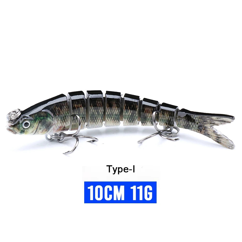 VTAVTA Sinking Jointed Crankbait 8-Segment Swimbait