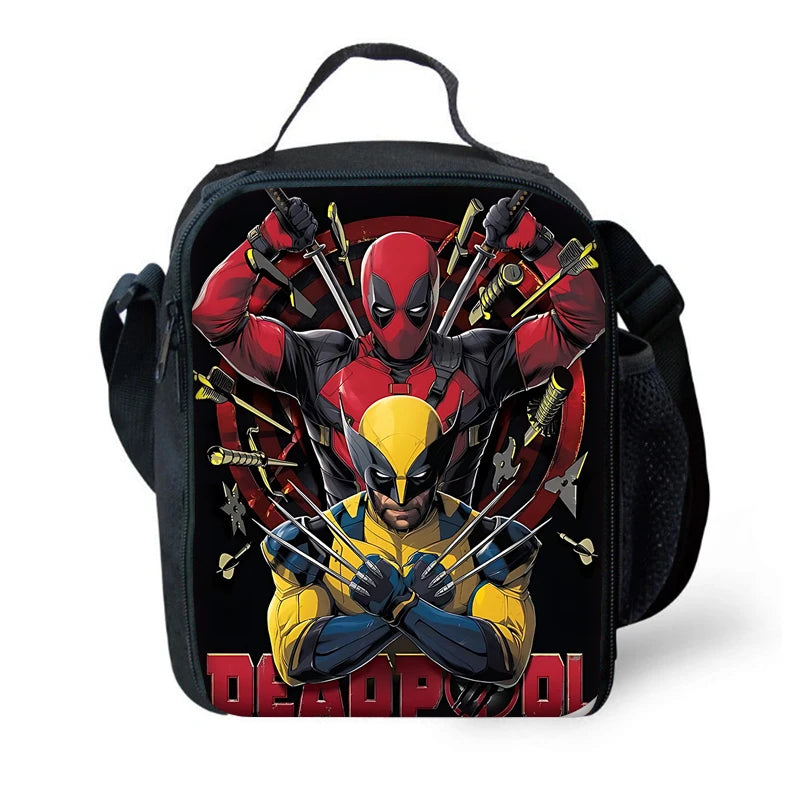Superhero Kids' School Backpack Set (3PCS)