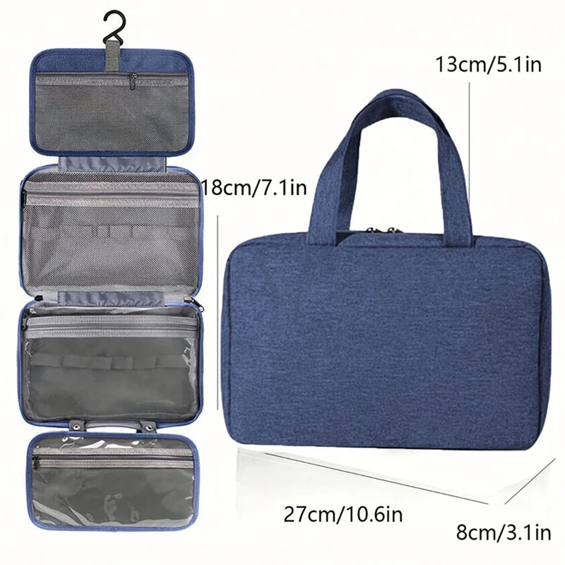Travel Waterproof Hanging Toiletry Bag