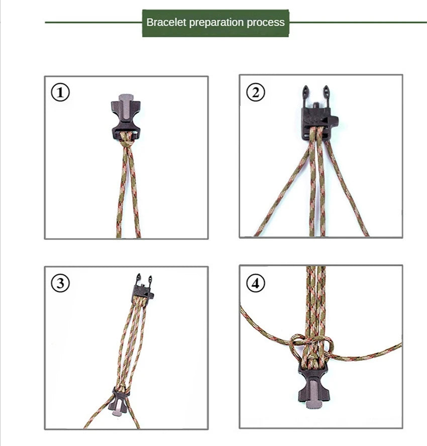 Outdoor Survival Watch Kit