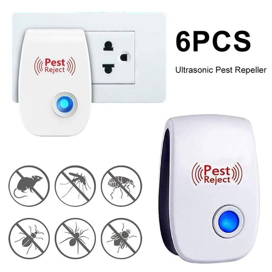 6PCS Ultrasonic Pest Repeller