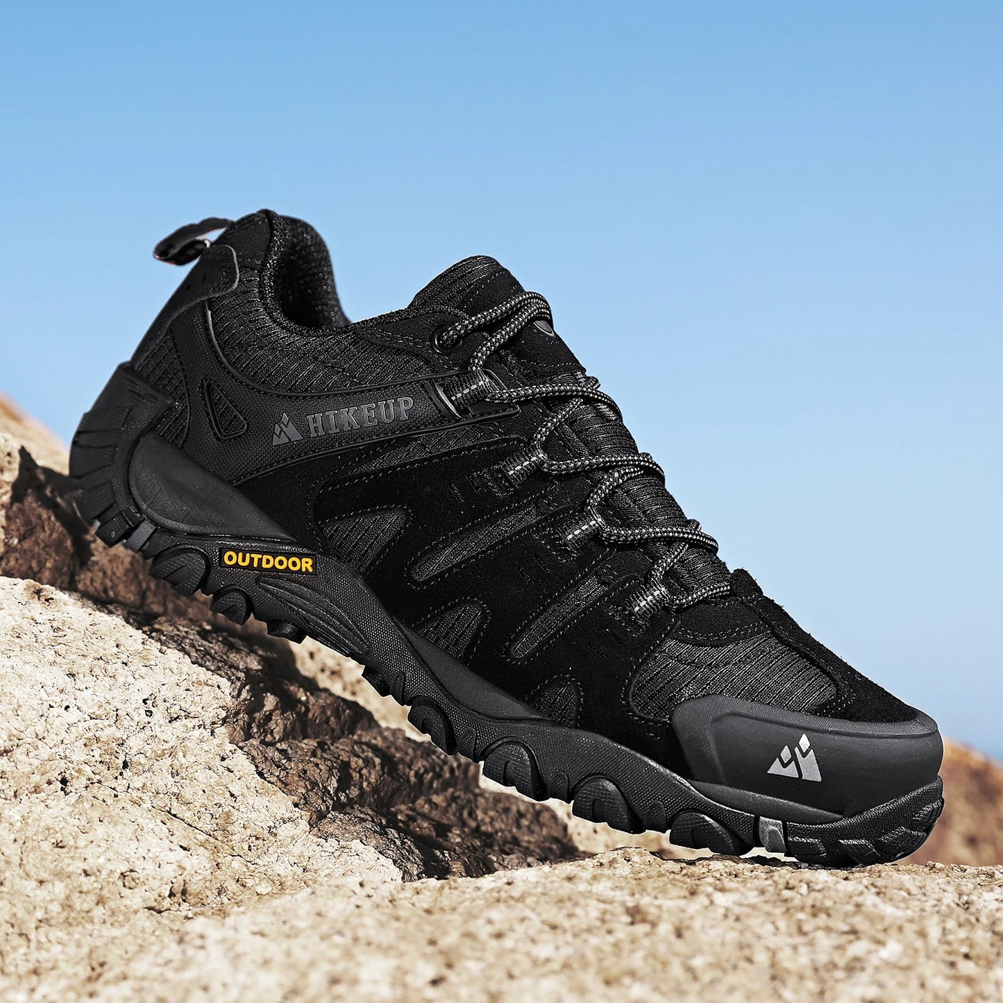 HIKEUP Men's Outdoor Trekking Hiking Shoes