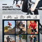 2-in-1 Bicycle Handlebar Phone Holder & Water Bottle Holder with Mesh Pocket